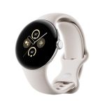 Смарт-годинник Google Pixel Watch 2 Polished Silver Aluminum Case/Porcelain Active Band