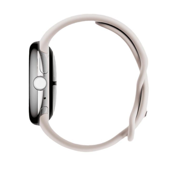 Смарт-годинник Google Pixel Watch 2 Polished Silver Aluminum Case/Porcelain Active Band