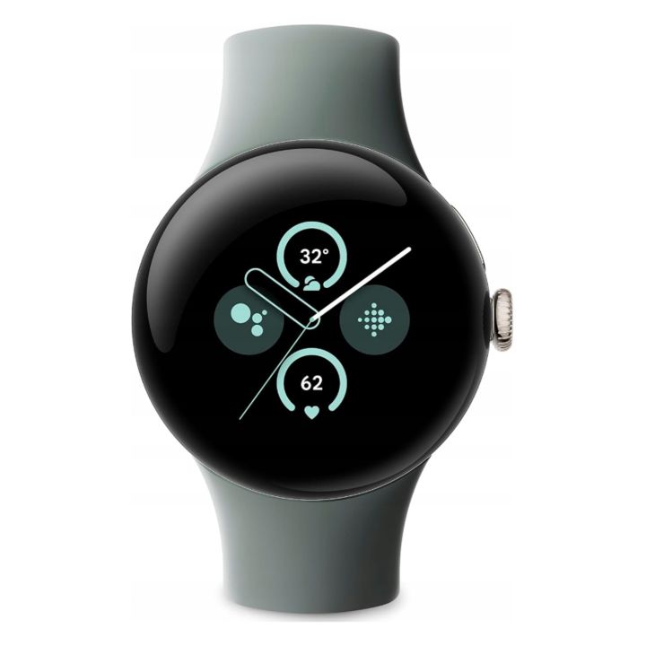 Купити Смарт-годинник Google Pixel Watch 2 Champagne Gold Aluminum Case/Hazel Active Band за вигідною ціною. Популярні Годинники