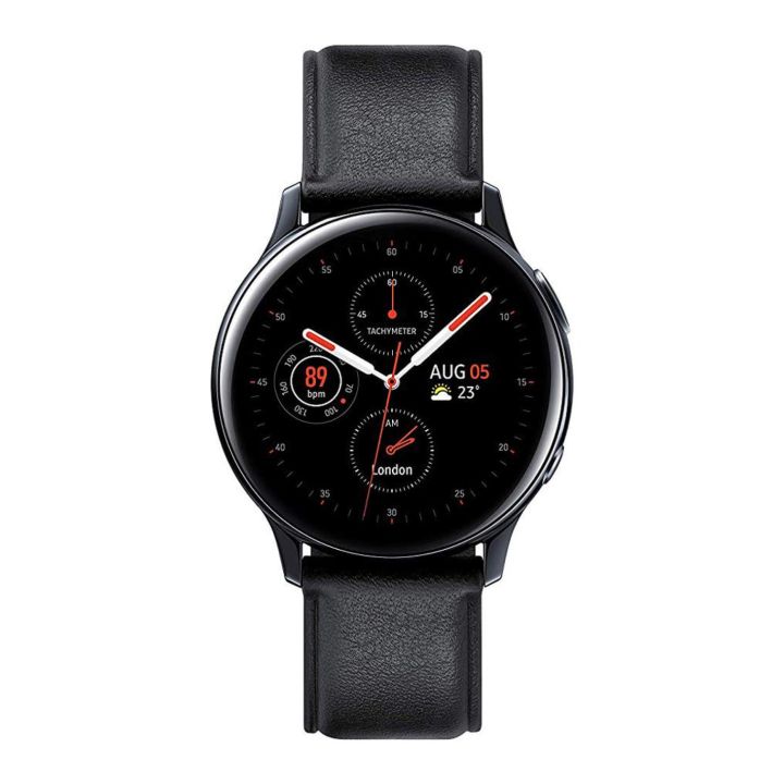 Смарт-годинник Samsung Galaxy Watch Active 2 Stainless Steel 40mm Black (SM-R835NSKA)