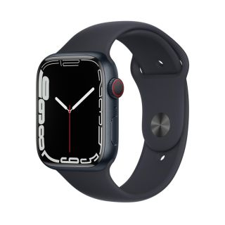 Купити Смарт-годинник Apple Watch 7 GPS 45mm Midnight Aluminum/Midnight Sport за вигідною ціною. Популярні Годинники Apple у mBr