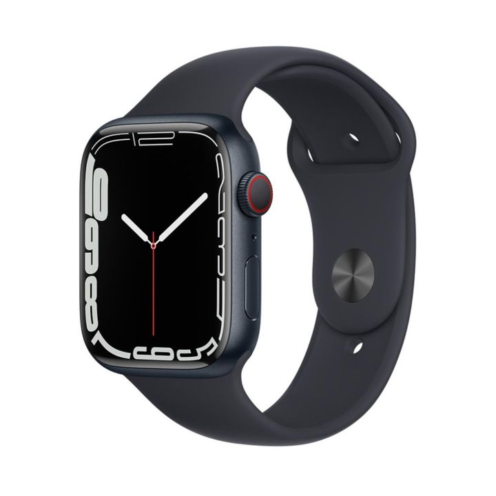 Купити Смарт-годинник Apple Watch 7 GPS 45mm Midnight Aluminum/Midnight Sport за вигідною ціною. Популярні Годинники Apple у mBr