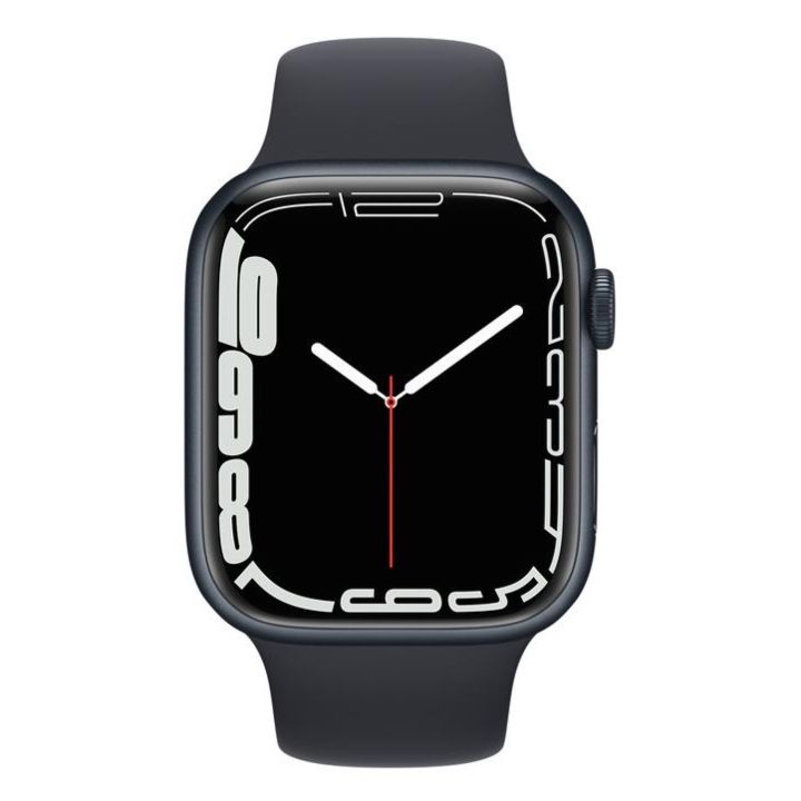 Купити Смарт-годинник Apple Watch 7 GPS 45mm Midnight Aluminum/Midnight Sport за вигідною ціною. Популярні Годинники Apple у mBr
