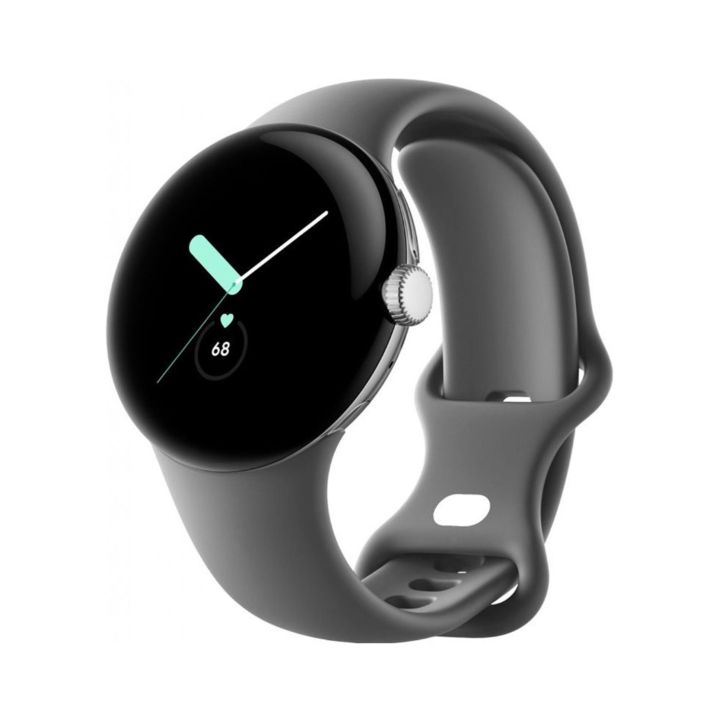 Смарт-годинник Google Pixel Watch Polished LTE Silver Case/Chalk Active Band