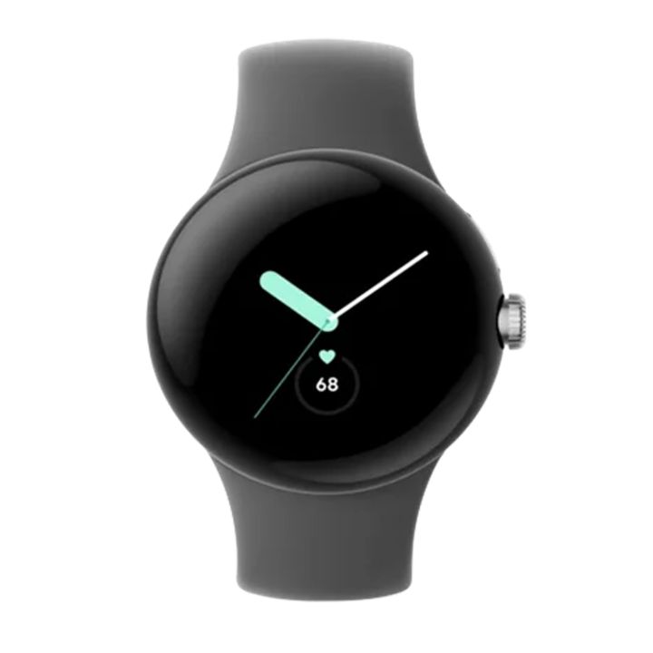 Смарт-годинник Google Pixel Watch Polished LTE Silver Case/Chalk Active Band