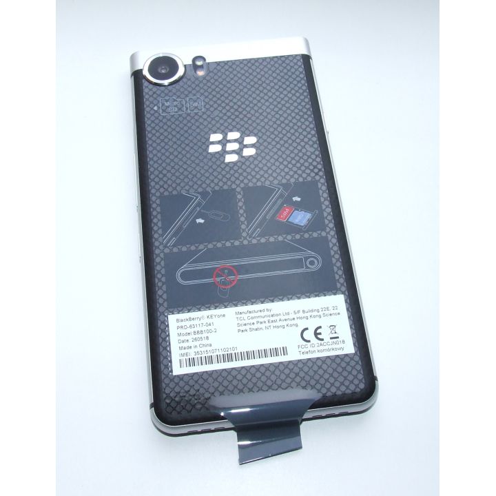 Купити Смартфон BlackBerry Keyone 3/32Gb Black/Silver за вигідною ціною. Популярні Смартфони BlackBerry у mBrand 