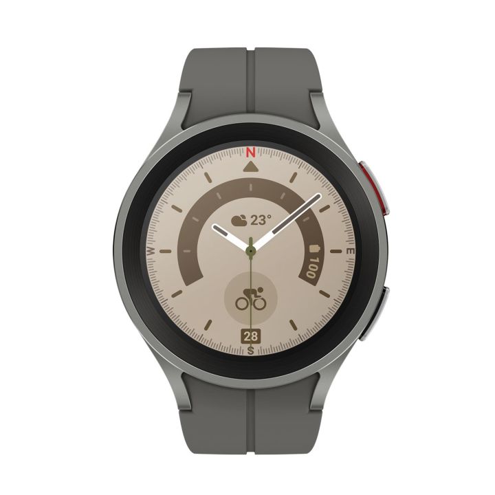 Купити Смарт-годинник Samsung Galaxy Watch5 Pro 45mm Gray Titanium (SM-R920NZTA) за вигідною ціною. Популярні Годинники Samsung 