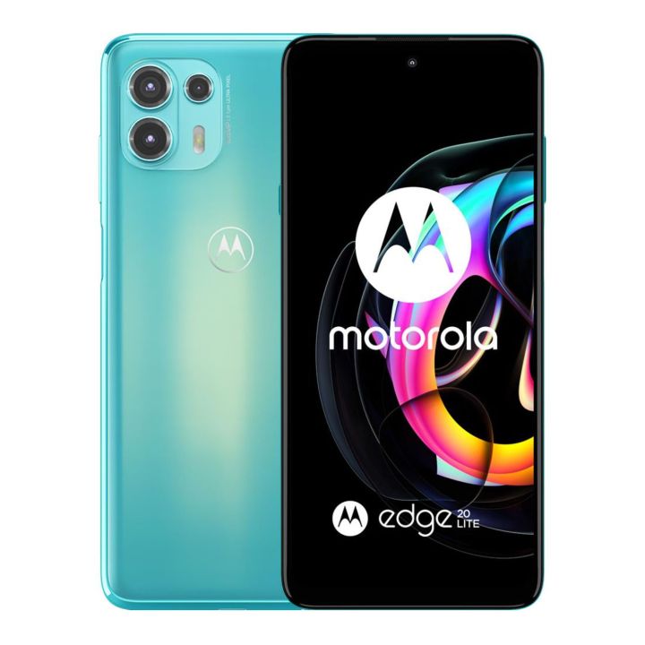 Купити Смартфон Motorola Edge 20 Lite 8/128Gb Lagoon Green за вигідною ціною. Популярні Смартфони Motorola у mBrand 