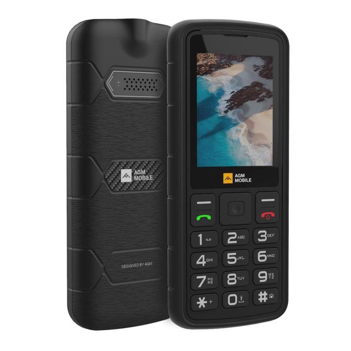 Купити Мобільний телефон AGM M9 4G Black за вигідною ціною. Популярні Телефони у mBrand 