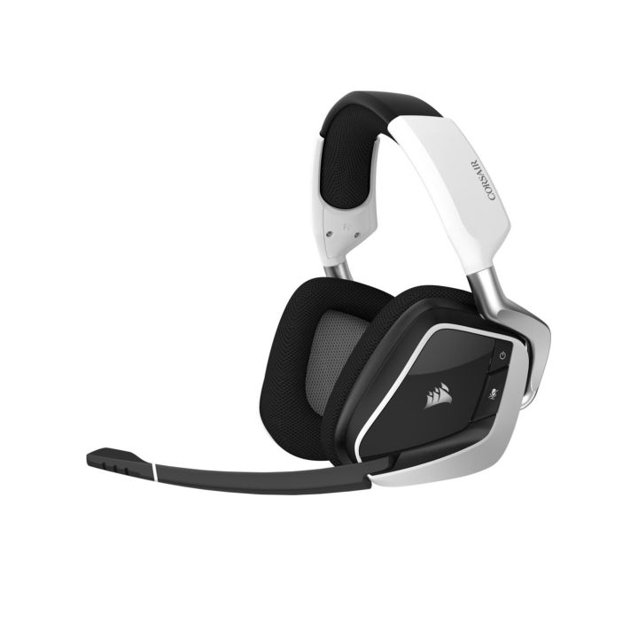 Купити Навушники з мікрофоном Corsair Void RGB Elite Wireless White за вигідною ціною. Популярні Навушники Corsair у mBrand 
