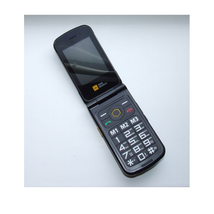 Купити Мобільний телефон AGM M8 Flip Black за вигідною ціною. Популярні Телефони у mBrand 