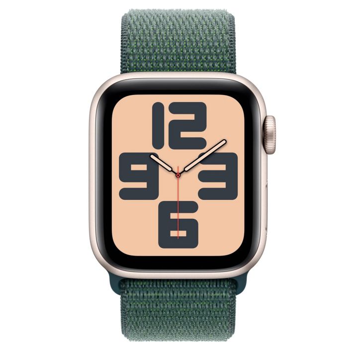 Купити Смарт-годинник Apple Watch SE 2 GPS 40mm Starlight Aluminum/Lake Green Sport Loop за вигідною ціною. Популярні Годинники 