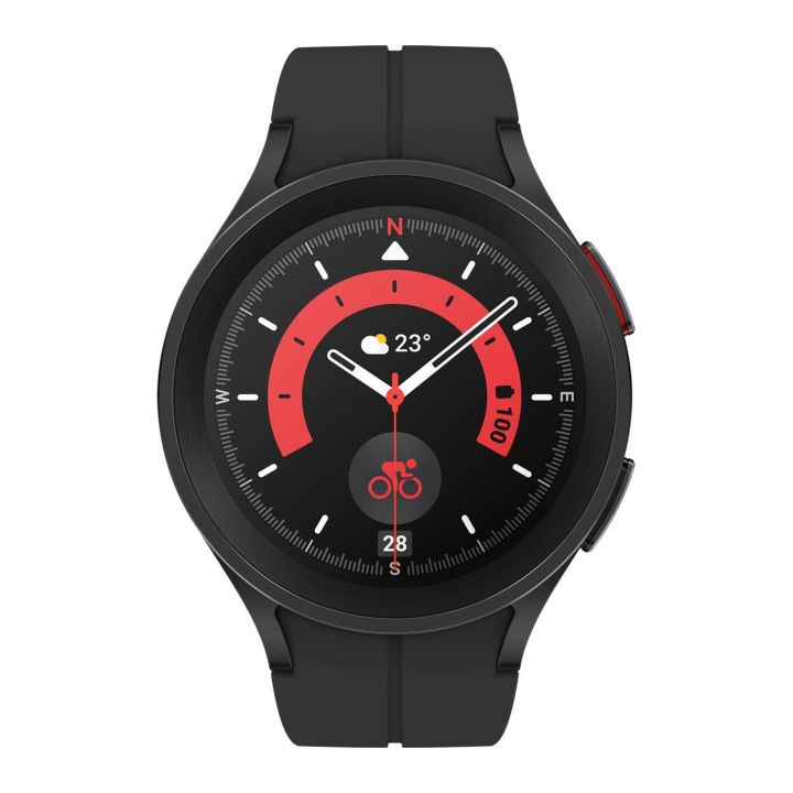 Купити Смарт-годинник Samsung Galaxy Watch5 Pro 45mm Black Titanium (SM-R920NZKA) за вигідною ціною. Популярні Годинники Samsung