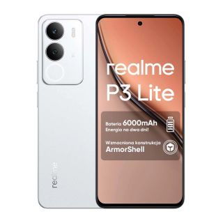 Купити Смартфон Realme P3 Lite 4/128Gb Cloud White за вигідною ціною. Популярні Смартфони Realme у mBrand 