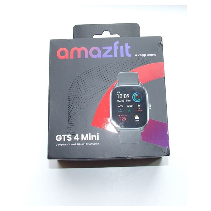 Купити Смарт-годинник Amazfit GTS 4 Mini Midnight Black Уцінка за вигідною ціною. Популярні Годинники Amazfit у mBrand 