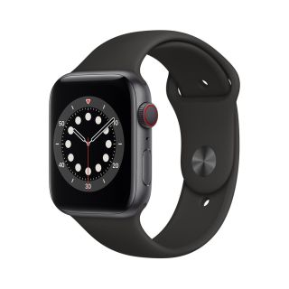 Купити Смарт-годинник Apple Watch Series 6 GPS 44mm Space Gray Aluminium/Black Sport за вигідною ціною. Популярні Годинники Appl
