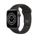 Купити Смарт-годинник Apple Watch Series 6 GPS 44mm Space Gray Aluminium/Black Sport за вигідною ціною. Популярні Годинники Appl