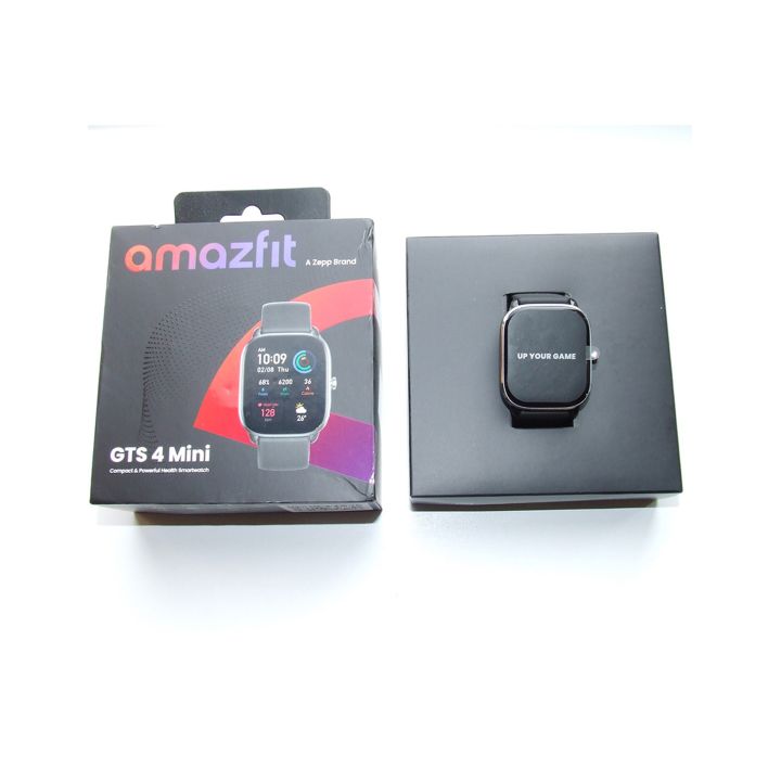 Купити Смарт-годинник Amazfit GTS 4 Mini Midnight Black Уцінка за вигідною ціною. Популярні Годинники Amazfit у mBrand 