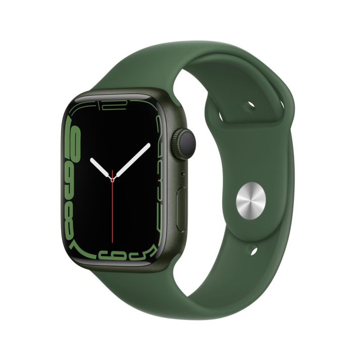 Купити Смарт-годинник Apple Watch 7 GPS 41mm Green Aluminum/Clover Sport за вигідною ціною. Популярні Годинники Apple у mBrand 