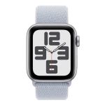 Купити Смарт-годинник Apple Watch SE 2 GPS 40mm Silver Aluminum/Blue Cloud Sport Loop за вигідною ціною. Популярні Годинники App