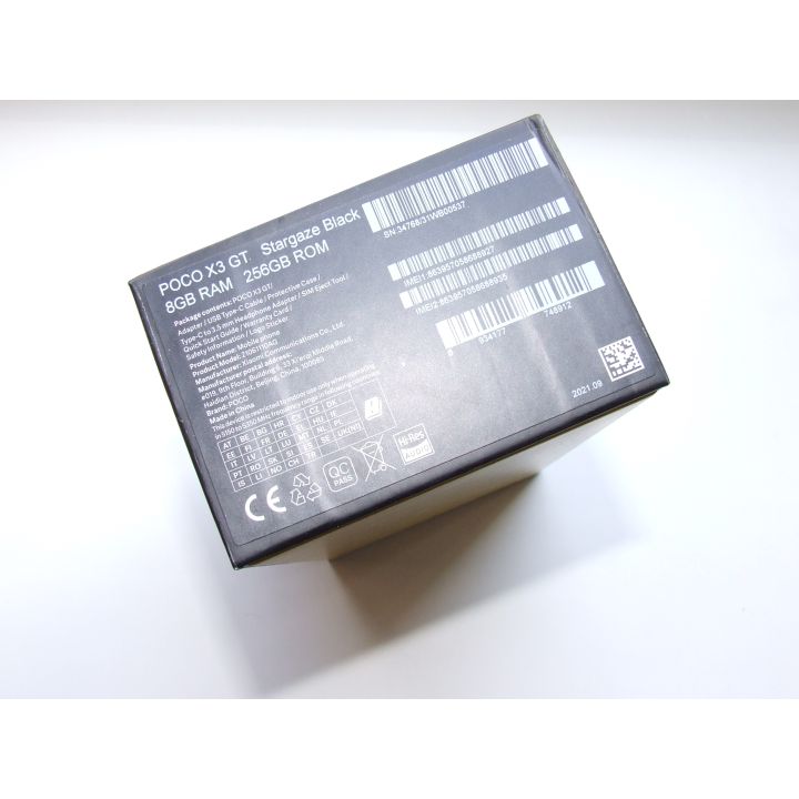 Купити Смартфон Xiaomi Poco X3 GT 8/256Gb Stargaze Black Уцінка за вигідною ціною. Популярні Смартфони Xiaomi у mBrand 