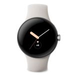 Смарт-годинник Google Pixel Watch Polished Silver Case/Chalk Active Band