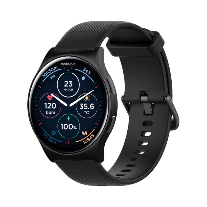 Смарт-годинник Motorola Moto Watch 120 Phantom Black