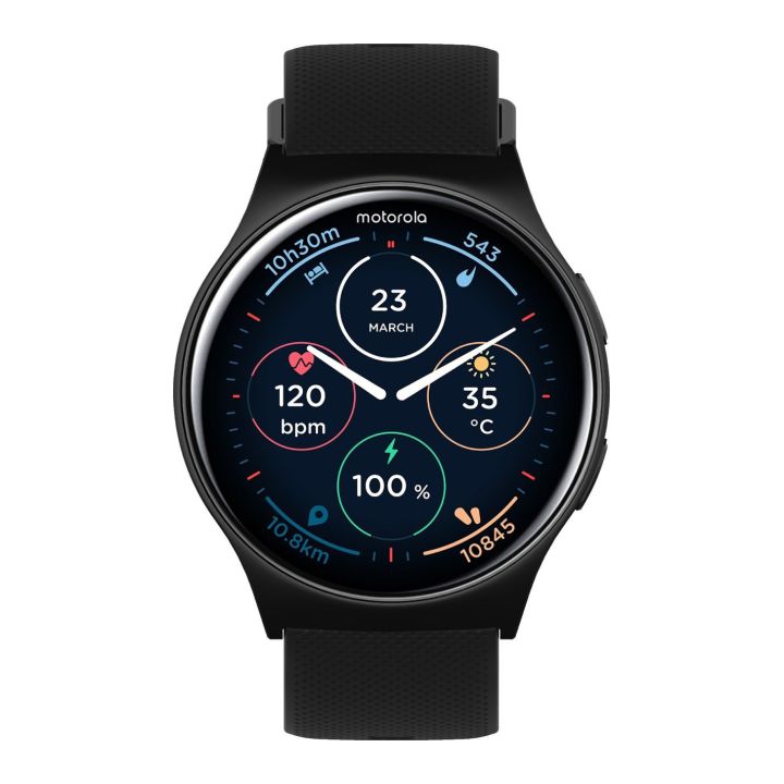 Смарт-годинник Motorola Moto Watch 120 Phantom Black