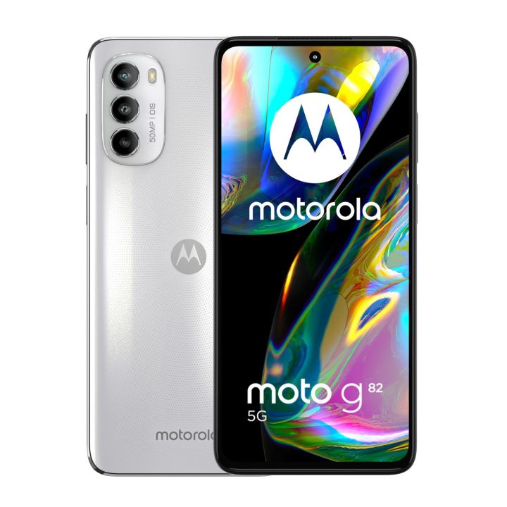 Купити Смартфон Motorola Moto G82 5G 6/128Gb White Lily за вигідною ціною. Популярні Смартфони Motorola у mBrand 
